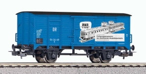 PIKO 24502 - H0 - Gedeckter Güterwagen G02 VEB PIKO, DR, Ep. III